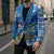 Scotland Christmas Blazer with Nessie Santa Hat and Blue Tartan Tree - Wonder Print Shop