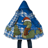 Scotland Christmas Cloak with Nessie Santa Hat and Blue Tartan Tree - Wonder Print Shop