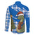 Scotland Christmas Family Matching Mermaid Dress and Hawaiian Shirt with Nessie Santa Hat and Blue Tartan Tree - Wonder Print Shop