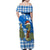 Scotland Christmas Family Matching Off Shoulder Maxi Dress and Hawaiian Shirt with Nessie Santa Hat and Blue Tartan Tree - Wonder Print Shop