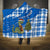 Scotland Christmas Hooded Blanket with Nessie Santa Hat and Blue Tartan Tree - Wonder Print Shop