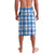 Scotland Christmas Lavalava with Nessie Santa Hat and Blue Tartan Tree - Wonder Print Shop
