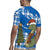 Scotland Christmas Rugby Jersey with Nessie Santa Hat and Blue Tartan Tree - Wonder Print Shop
