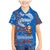 Scotland Christmas Family Matching Mermaid Dress and Hawaiian Shirt with Santa Playing Bagpipes and Blue Red Tartan Music Notes - Wonder Print Shop