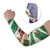 Dominica Christmas Arm Sleeves with Santa Snowman and Tropical Carnival Headpiece - Wonder Print Shop