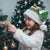Dominica Christmas Santa Hat with Santa Snowman and Tropical Carnival Headpiece - Wonder Print Shop