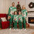 Dominica Christmas Pajama Set with Santa Snowman and Tropical Carnival Headpiece - Wonder Print Shop