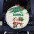 Dominica Christmas Spare Tire Cover with Santa Snowman and Tropical Carnival Headpiece - Wonder Print Shop