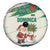 Dominica Christmas Spare Tire Cover with Santa Snowman and Tropical Carnival Headpiece - Wonder Print Shop
