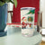 Dominica Christmas Tumbler Cup with Santa Snowman and Tropical Carnival Headpiece - Wonder Print Shop