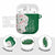 Dominica Christmas AirPods Case with Parrot Gift Box and Festive Pattern Design - Wonder Print Shop