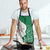 Dominica Christmas Apron with Parrot Gift Box and Festive Pattern Design - Wonder Print Shop