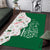 Dominica Christmas Area Rug with Parrot Gift Box and Festive Pattern Design - Wonder Print Shop