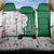 Dominica Christmas Back Car Seat Cover with Parrot Gift Box and Festive Pattern Design - Wonder Print Shop