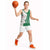 Dominica Christmas Basketball Jersey with Parrot Gift Box and Festive Pattern Design - Wonder Print Shop