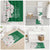 Dominica Christmas Bathroom Set with Parrot Gift Box and Festive Pattern Design - Wonder Print Shop