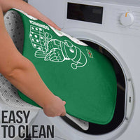 Dominica Christmas Bathroom Set with Parrot Gift Box and Festive Pattern Design - Wonder Print Shop