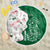 Dominica Christmas Beach Blanket with Parrot Gift Box and Festive Pattern Design - Wonder Print Shop