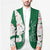 Dominica Christmas Blazer with Parrot Gift Box and Festive Pattern Design - Wonder Print Shop