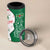 Dominica Christmas 4 in 1 Can Cooler Tumbler with Parrot Gift Box and Festive Pattern Design - Wonder Print Shop