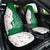Dominica Christmas Car Seat Cover with Parrot Gift Box and Festive Pattern Design - Wonder Print Shop