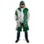 Dominica Christmas Cloak with Parrot Gift Box and Festive Pattern Design - Wonder Print Shop