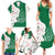 Dominica Christmas Family Matching Summer Maxi Dress and Hawaiian Shirt with Parrot Gift Box and Festive Pattern Design - Wonder Print Shop