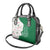 Dominica Christmas Shoulder Handbag with Parrot Gift Box and Festive Pattern Design - Wonder Print Shop