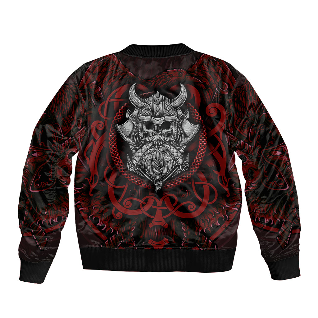 Blood Of Viking Warrior Bomber Jacket - Wonder Print Shop