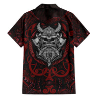 Blood Of Viking Warrior Family Matching Long Sleeve Bodycon Dress and Hawaiian Shirt - Wonder Print Shop