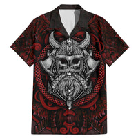 Blood Of Viking Warrior Family Matching Mermaid Dress and Hawaiian Shirt - Wonder Print Shop
