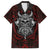 Blood Of Viking Warrior Family Matching Summer Maxi Dress and Hawaiian Shirt - Wonder Print Shop
