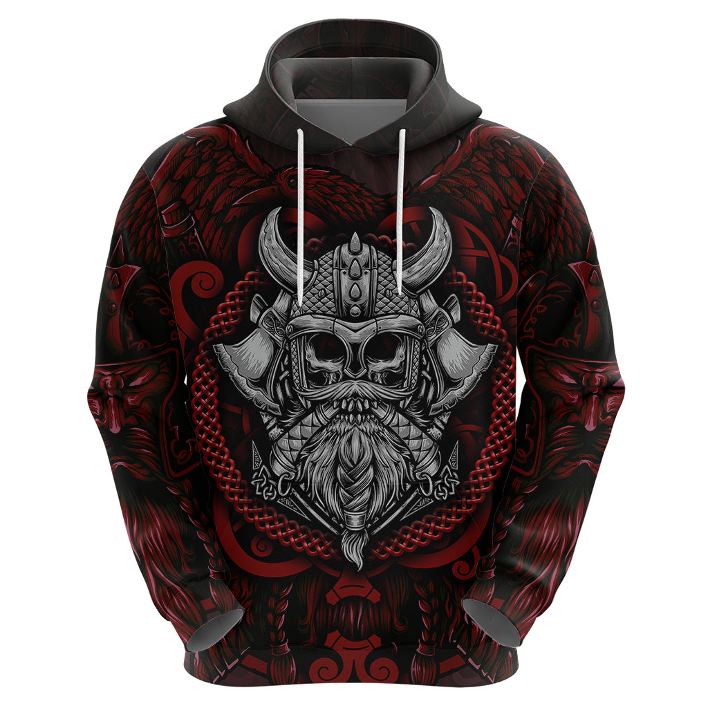 Blood Of Viking Warrior Hoodie - Wonder Print Shop