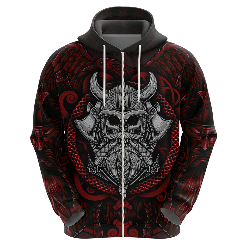Blood Of Viking Warrior Hoodie - Wonder Print Shop