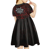 Blood Of Viking Warrior Kid Short Sleeve Dress - Wonder Print Shop