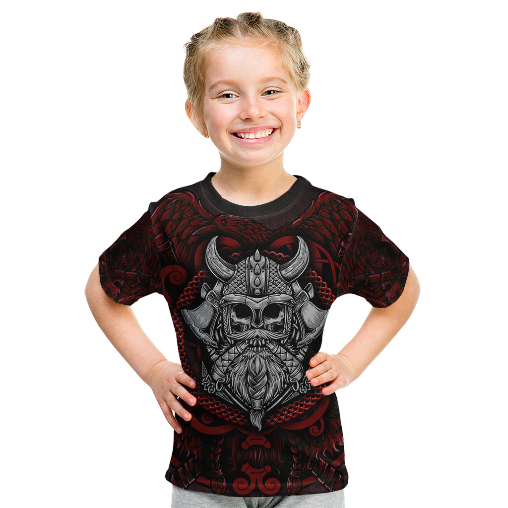 Blood Of Viking Warrior Kid T Shirt - Wonder Print Shop