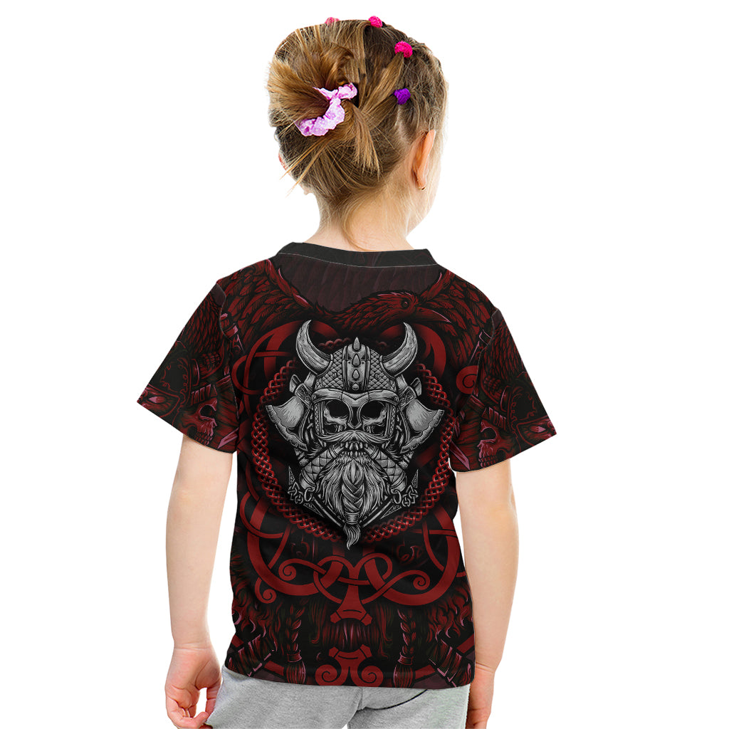 Blood Of Viking Warrior Kid T Shirt - Wonder Print Shop