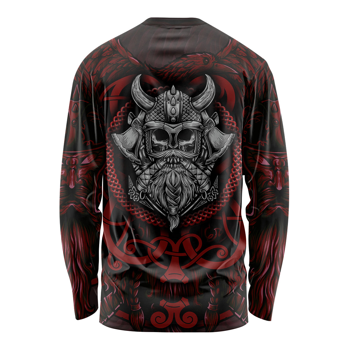 Blood Of Viking Warrior Long Sleeve Shirt - Wonder Print Shop