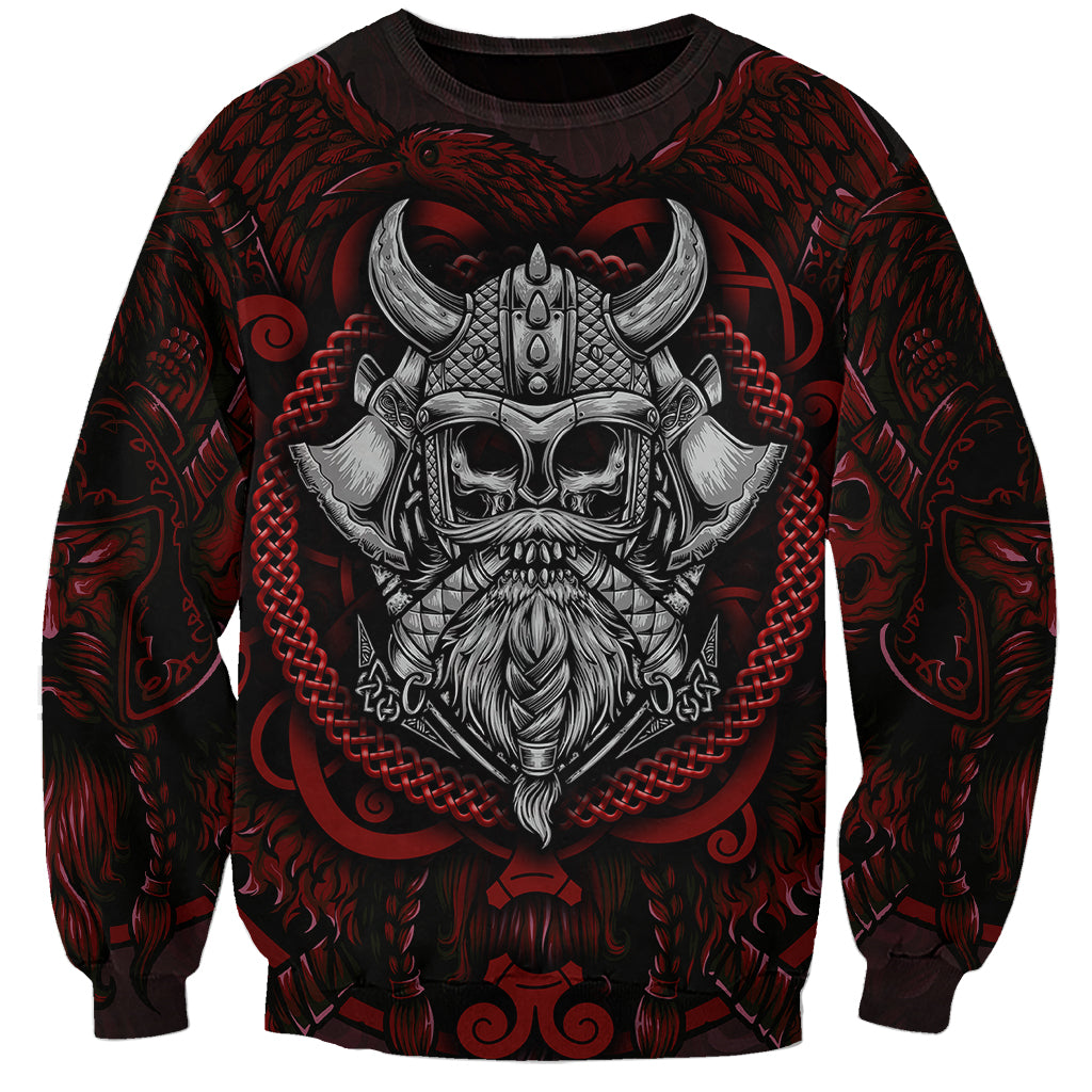 Blood Of Viking Warrior Sweatshirt - Wonder Print Shop