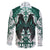 Winged Wisdom Of Viking Family Matching Summer Maxi Dress and Hawaiian Shirt Hugin, Munin, and the Vegvisir - Wonder Print Shop