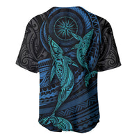 Polynesian Whale Baseball Jersey - Wonder Print Shop