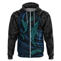 Polynesian Whale Hoodie - Wonder Print Shop