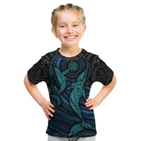 Polynesian Whale Kid T Shirt - Wonder Print Shop