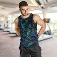 Polynesian Whale Men Tank Top - Wonder Print Shop