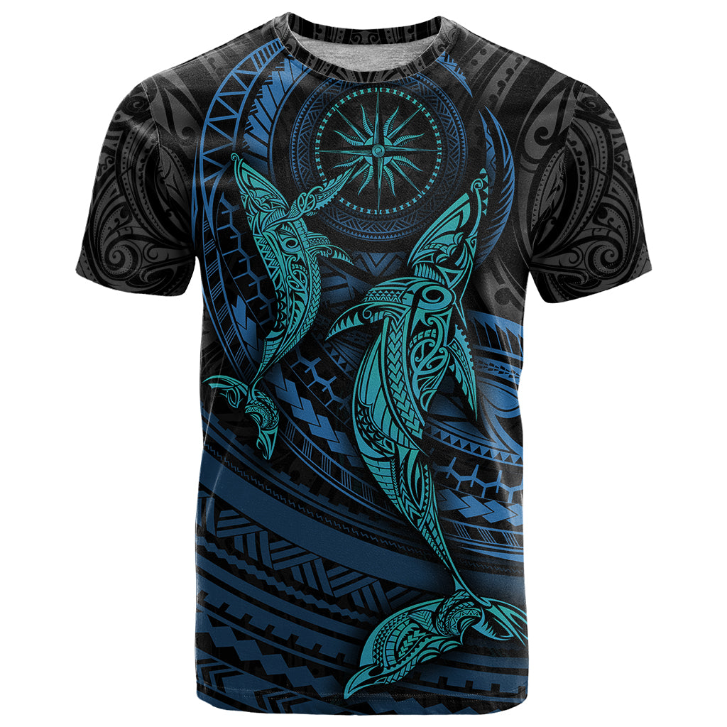Polynesian Whale T Shirt - Wonder Print Shop