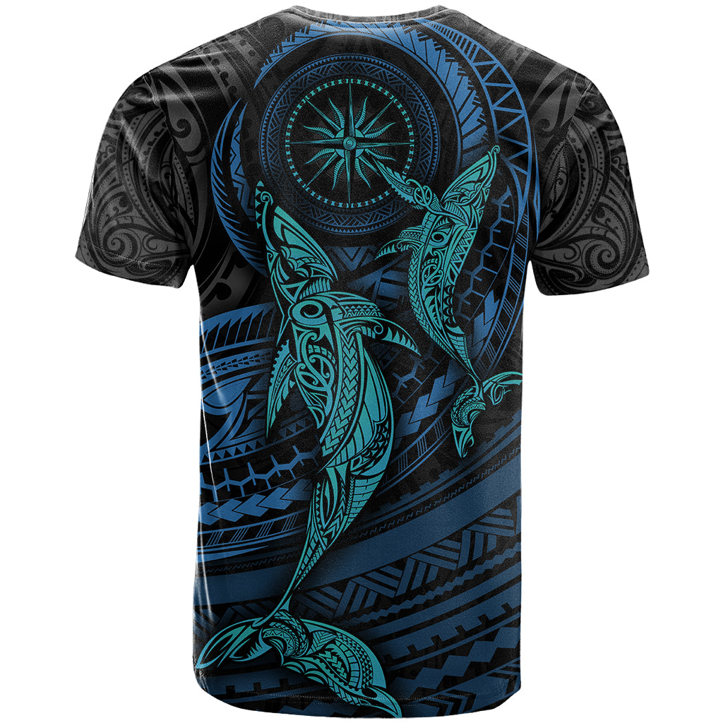 Polynesian Whale T Shirt - Wonder Print Shop