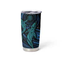 Polynesian Whale Tumbler Cup - Wonder Print Shop