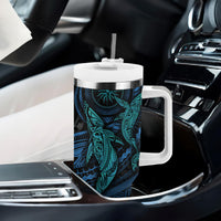 Polynesian Whale Tumbler With Handle - Wonder Print Shop