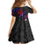 Turtle and Plumeria - Polynesian Family Matching Summer Maxi Dress and Hawaiian Shirt - Wonder Print Shop