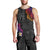 Turtle and Plumeria - Polynesian Men Tank Top - Wonder Print Shop